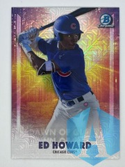 2021 Bowman Chrome Dawn Of Glory Mojo Ed Howard #BD-98